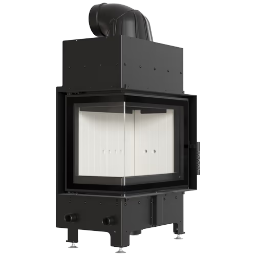 Kamineinsatz aus Stahl FLOKI S - 8 kW Ø 160