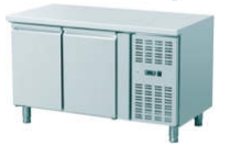 Gefriertisch 1360 x 700 mit 2 Türen