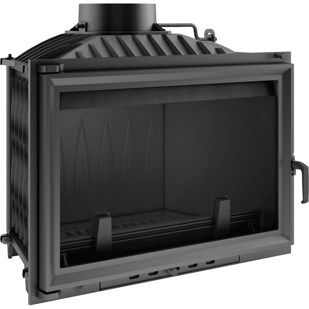 Kamineinsatz Gusseisen WIKTOR DECO 14 kW Ø 180