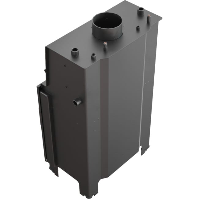 Wasserführender Kamineinsatz MBM 12 kW Ø 180 mit Türfeder