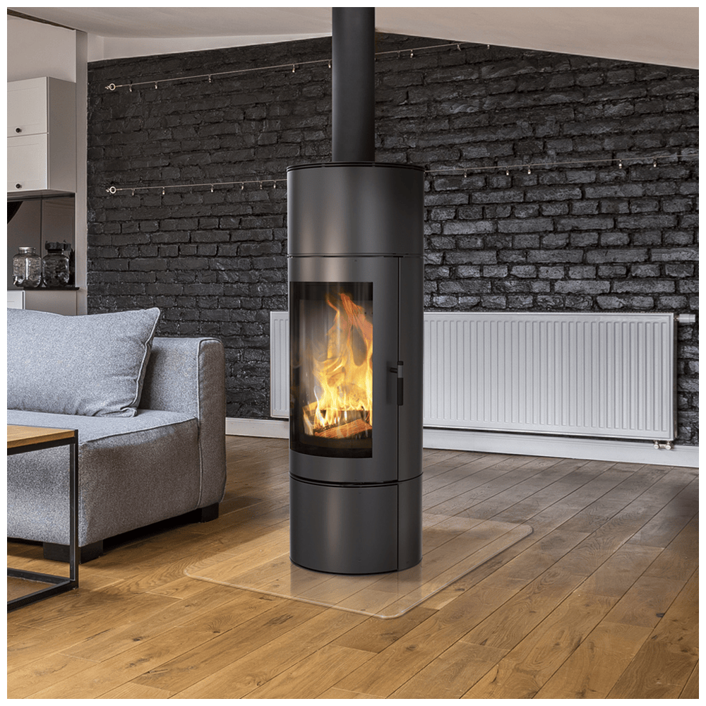 Kratki ANTARES - Kaminofen aus stahl 10 Ø 150 mit Türfeder