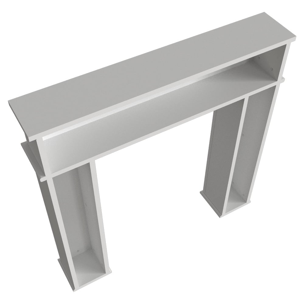 Kaminkonsole AFRO weiß Selbstmontage