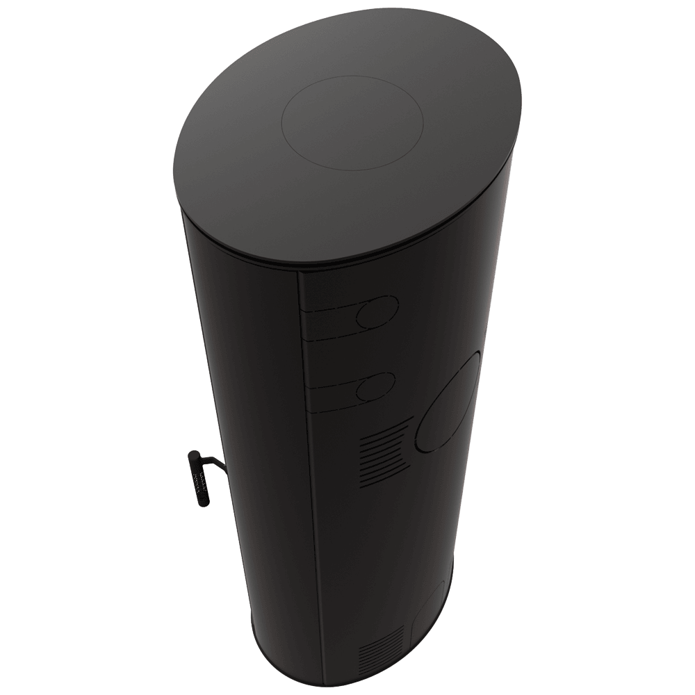 Kratki ROLLO Hoch - Kaminofen aus Stahl Ø 150 7 kW