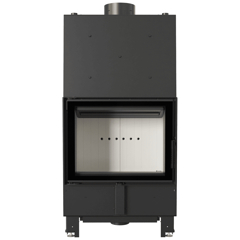 Wasserführender Kamineinsatz LUCY 12 kW Ø 200 Doppelverglasung