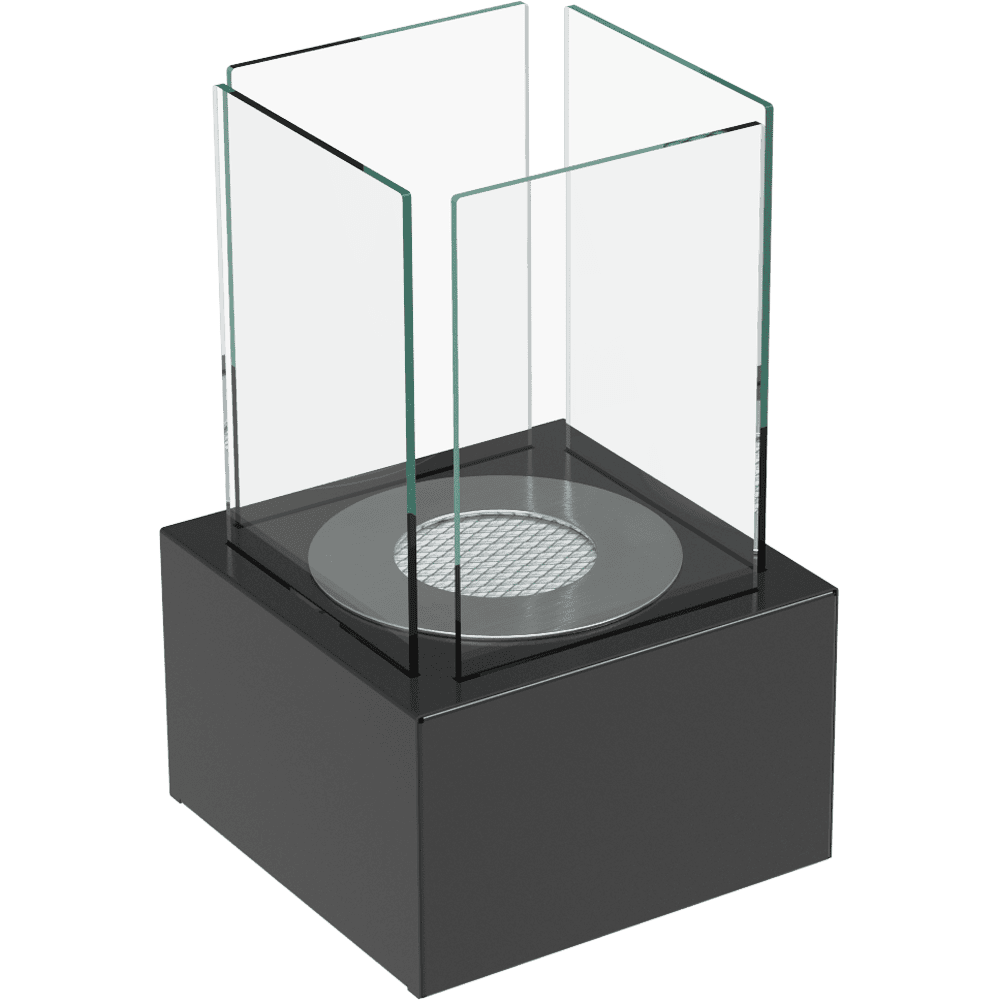 Standkamin Ethanol TANGO 3 schwarz TÜV