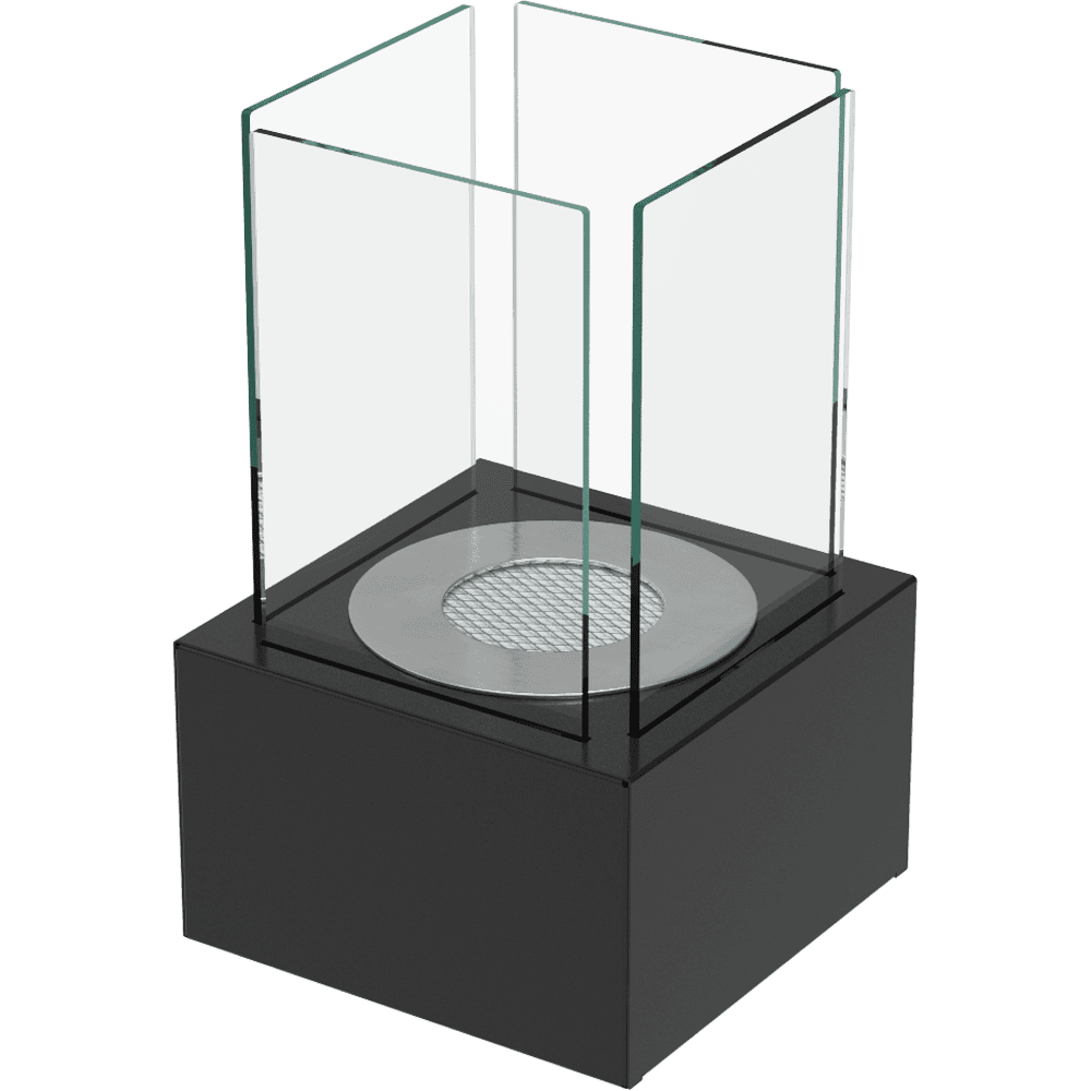 Standkamin Ethanol TANGO 2 schwarz TÜV