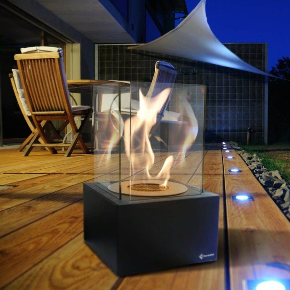 Standkamin Ethanol TANGO 4 schwarz TÜV