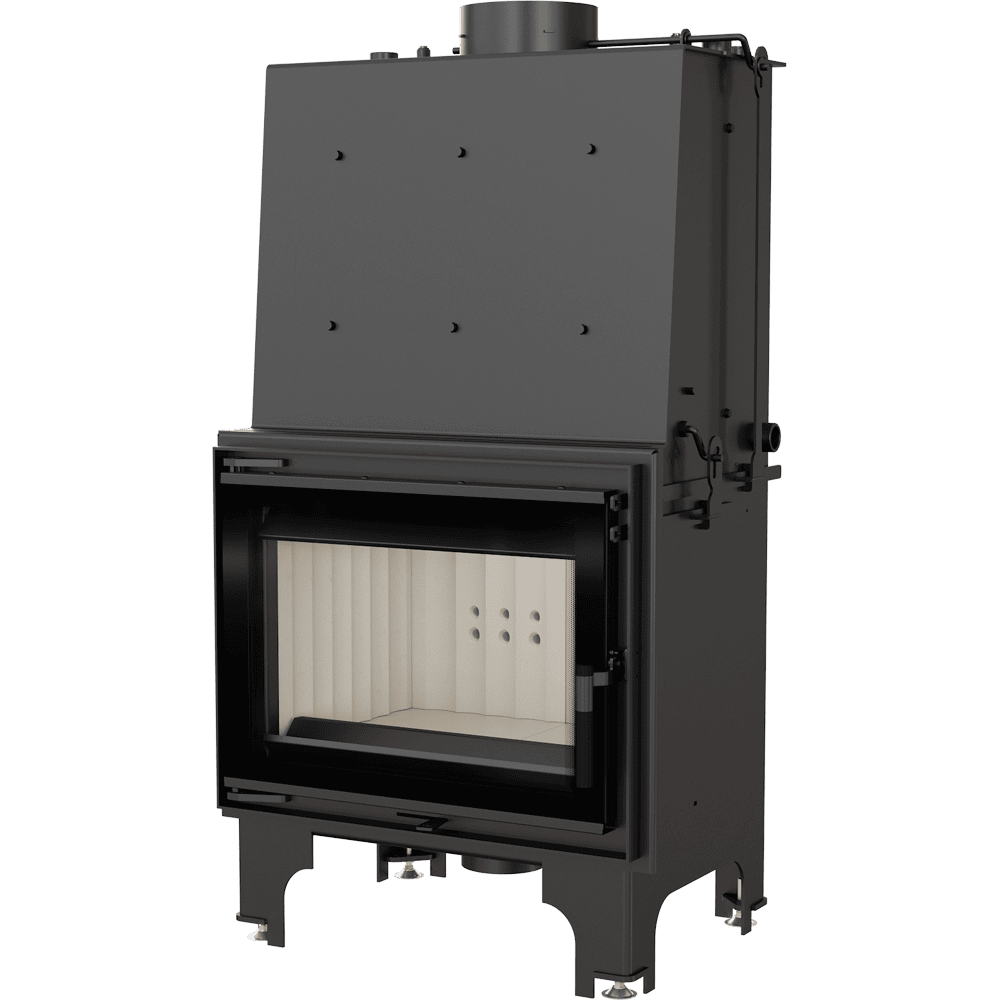 Wasserführender Kamineinsatz AQUARIO 14 kW Ø 200 Doppelverglasung