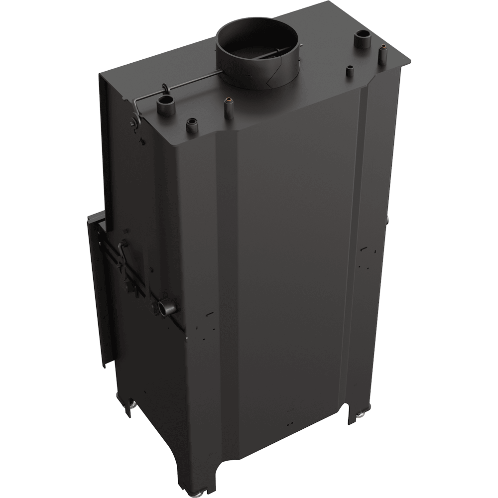 Wasserführender Kamineinsatz AQUARIO 14 kW Ø 200 Doppelverglasung