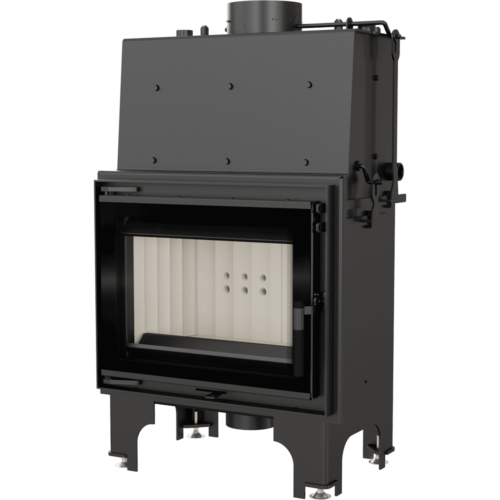 Wasserführender Kamineinsatz AQUARIO M 8 kW Ø 180 Doppelverglasung