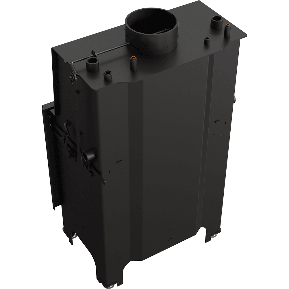 Wasserführender Kamineinsatz AQUARIO M 8 kW Ø 180 Doppelverglasung