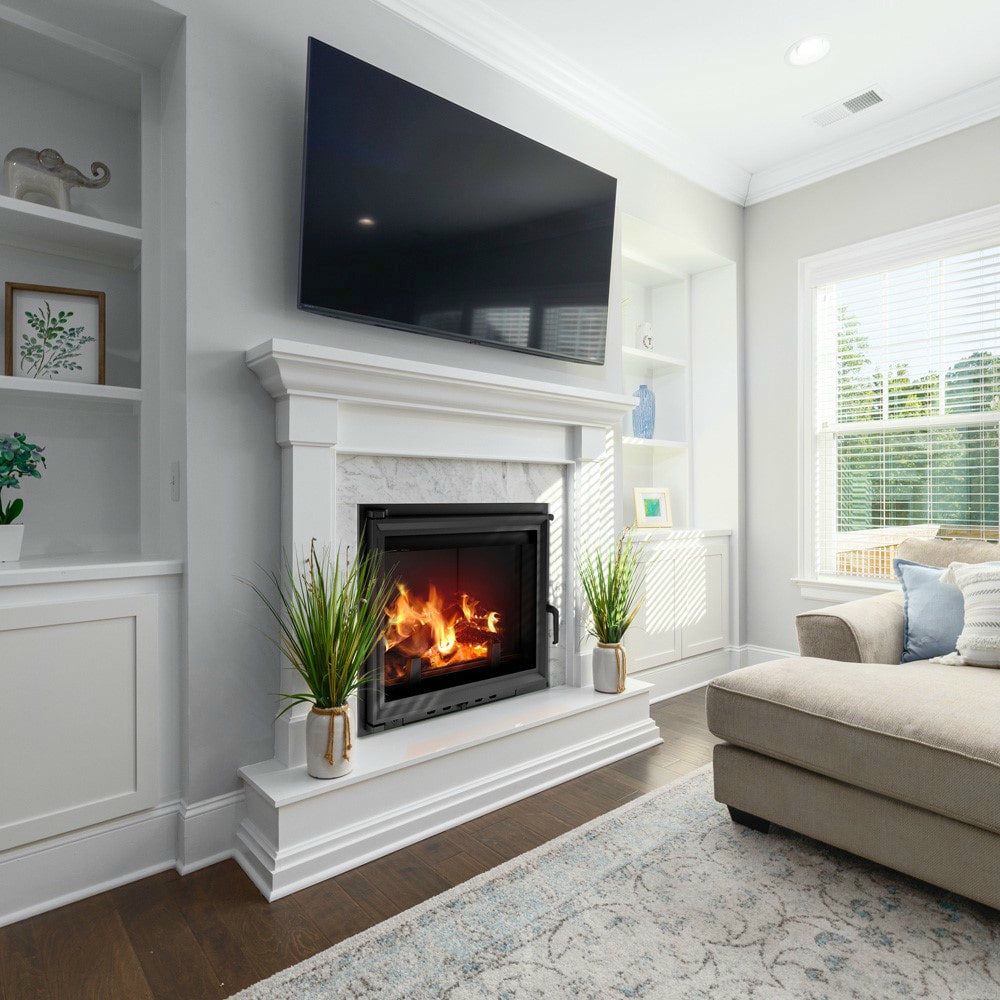 Wasserführender Kamineinsatz ZUZIA 12 kW Ø 200