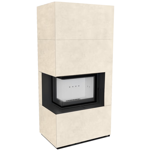 Kaminbausatz FLOKI BOX 8 kW Ø 160 Quarzsinter FOKOS TALCO