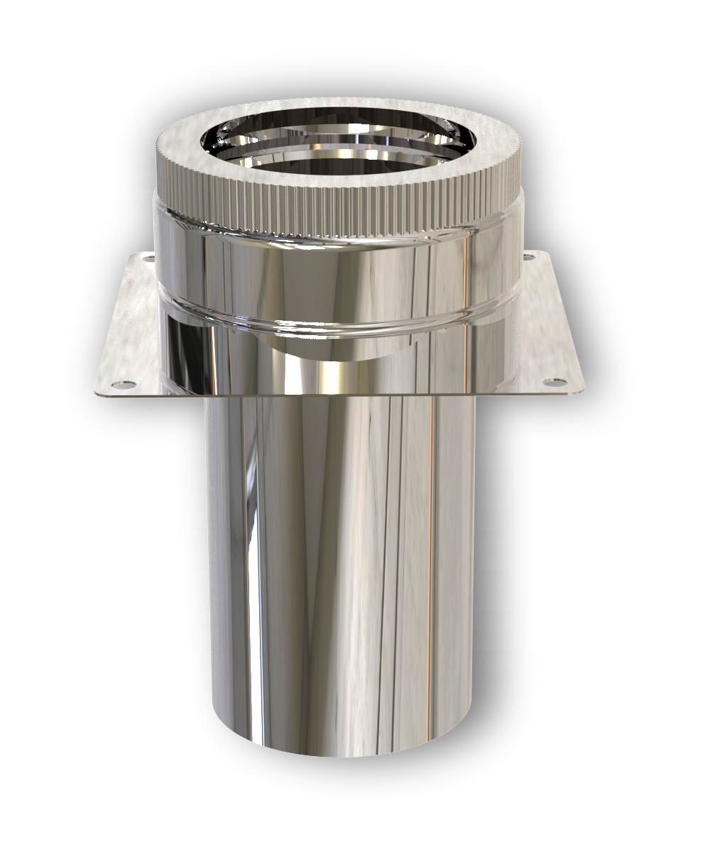 Grundplatte für Kaminerhöhung