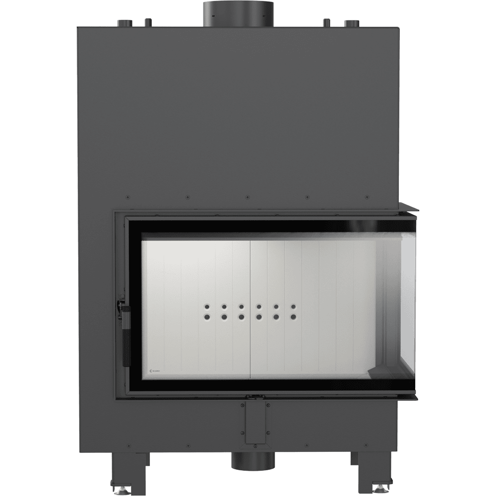 Wasserführender Kamineinsatz MBO rechts 15 kW Ø 200