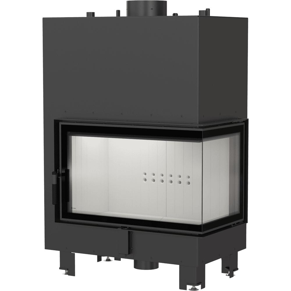 Wasserführender Kamineinsatz MBO rechts 15 kW Ø 200