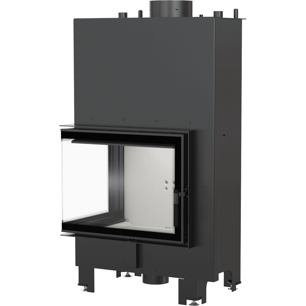 Wasserführender Kamineinsatz MBZ links 13 kW Ø 200