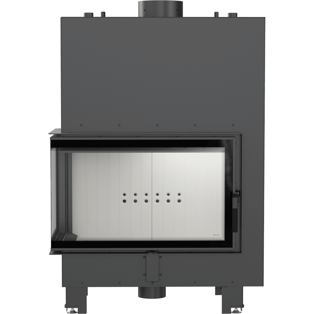 Wasserführender Kamineinsatz MBO links 15 kW Ø 200