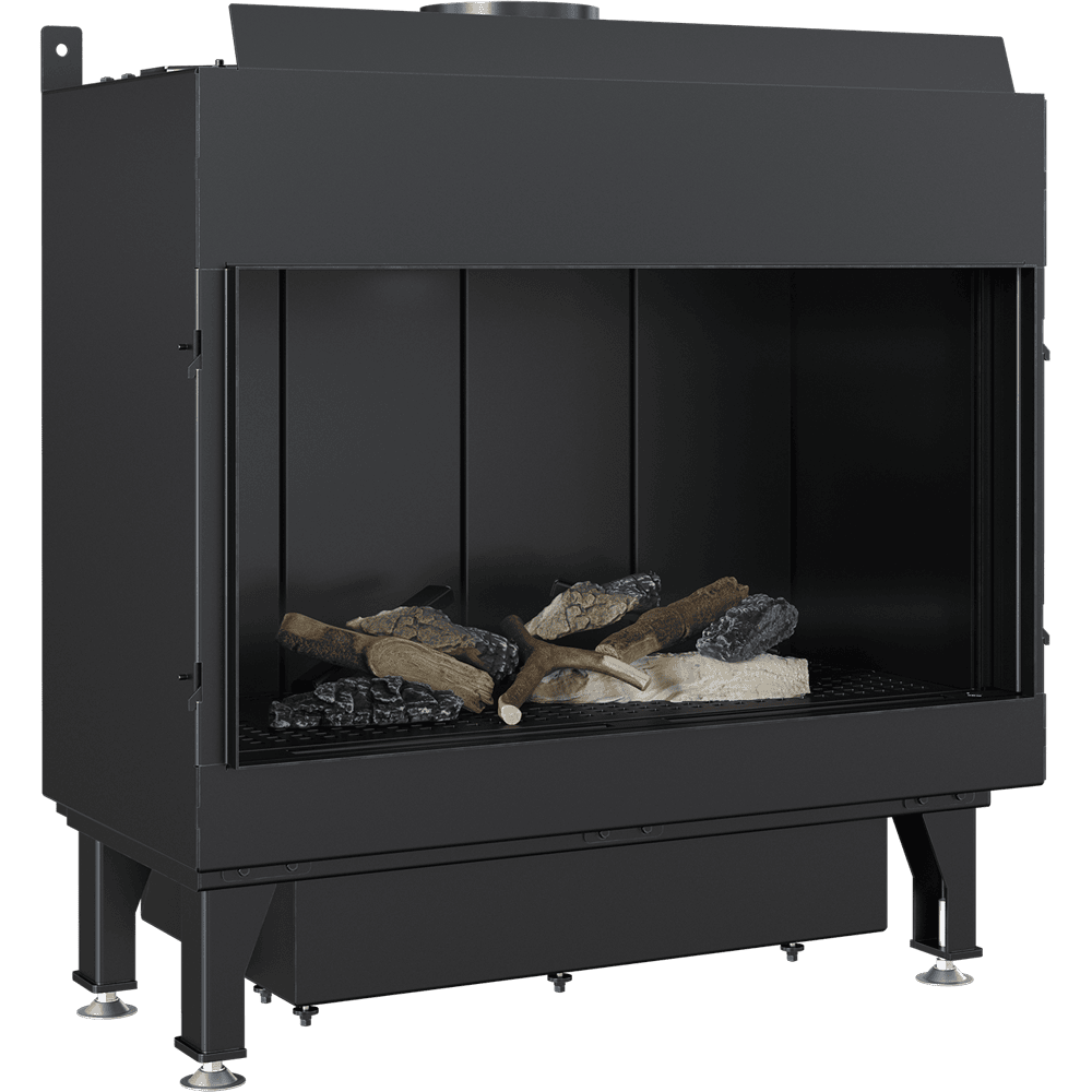 Gaskamin LEO 70 Vorderseite Propan ∅ 100/150 4,8 kW