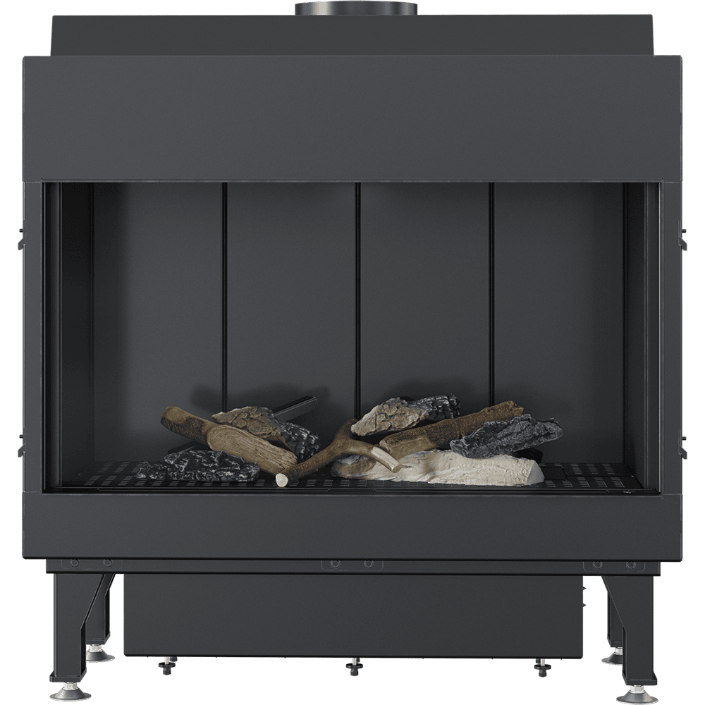 Gaskamin LEO 70 Vorderseite Propan Butan ∅ 100/150 6,1 kW