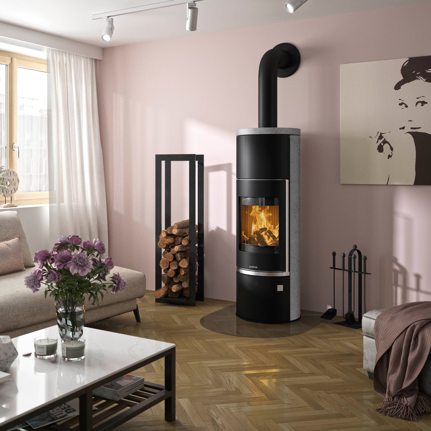 Justus Wasserführender Kaminofen Faro Aqua 2.0