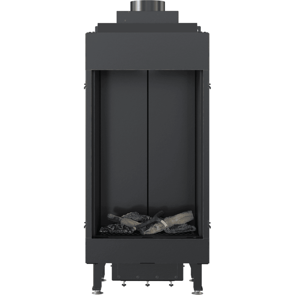 Gaskamin LEO 68 Vorderseite Erdgas ∅ 100/150 5,8 kW