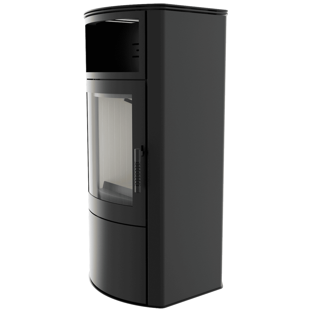 Kratki TITAN - Kaminofen aus stahl Ø 150 11 kW