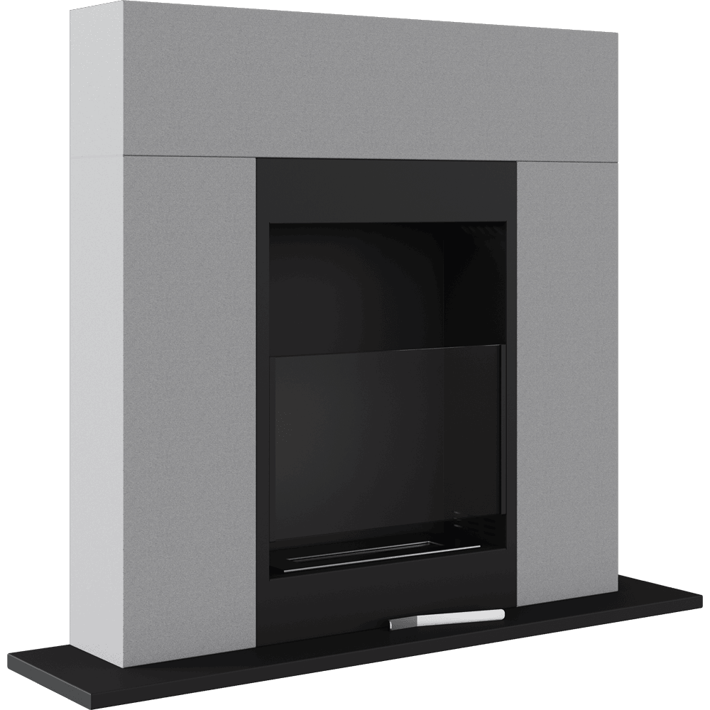 Freistehender Bioethanolkamin WHISKEY2 TÜV Granit