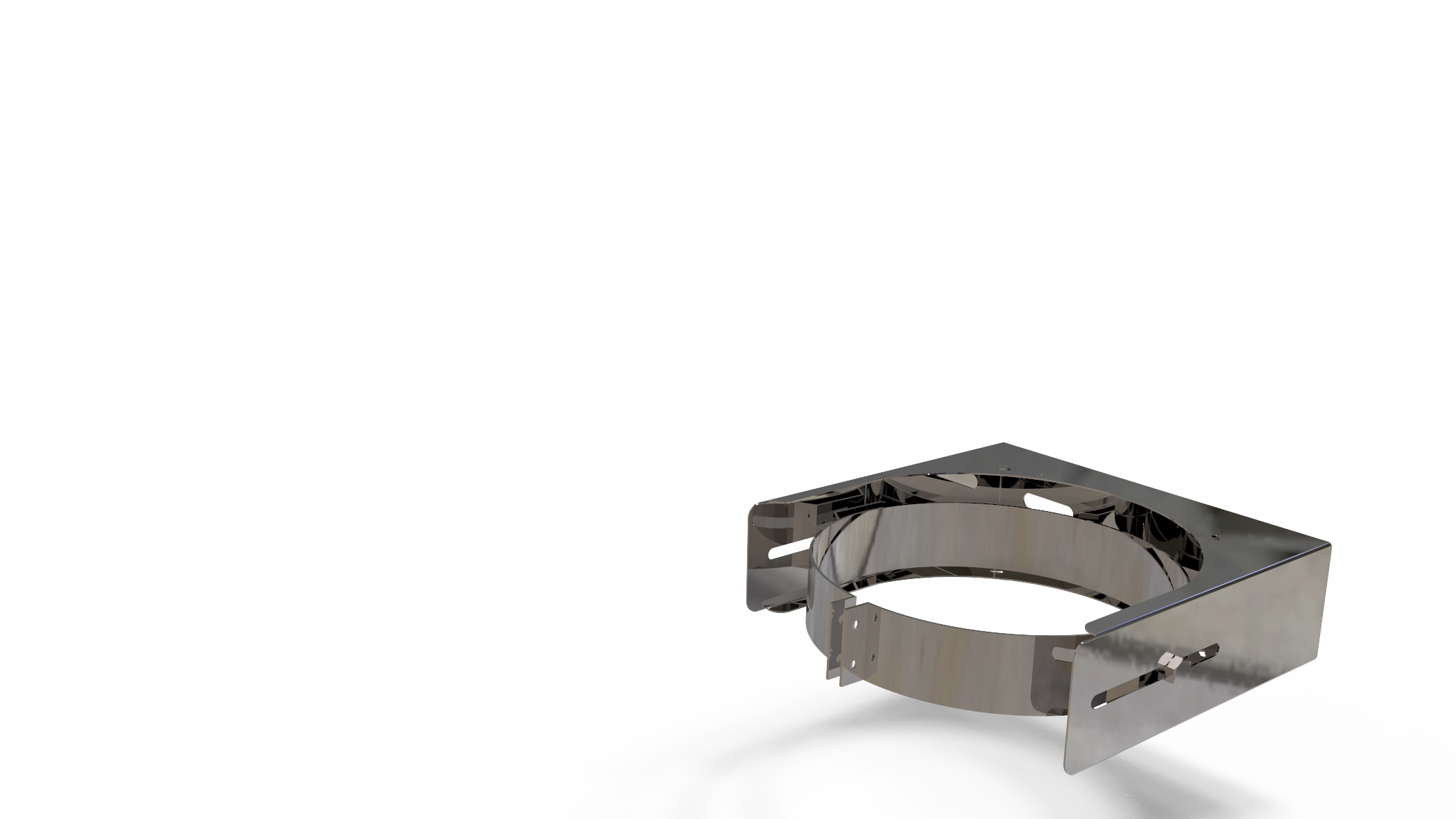 Wandbefestigung 50-100 mm