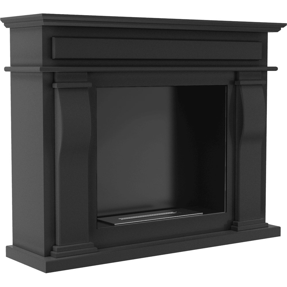 Portal Bioethanolkamin OCTOBER TÜV schwarz