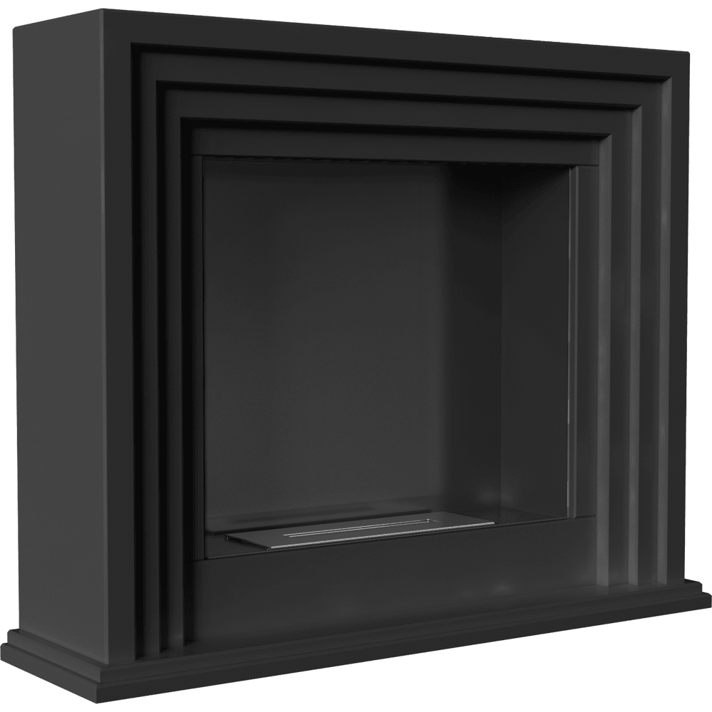 Portal Bioethanolkamin QUAERERE TÜV schwarz