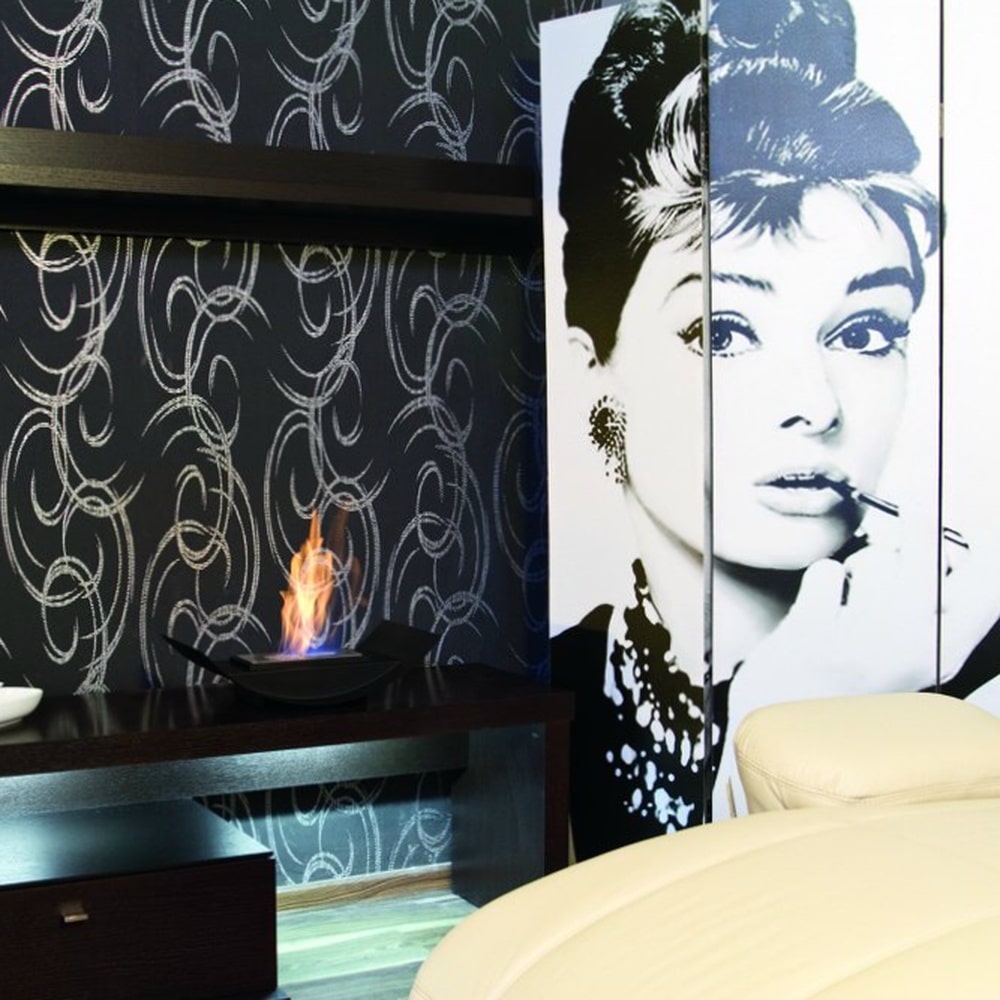 Tischkamin Bioethanol BIOMISA TÜV schwarz