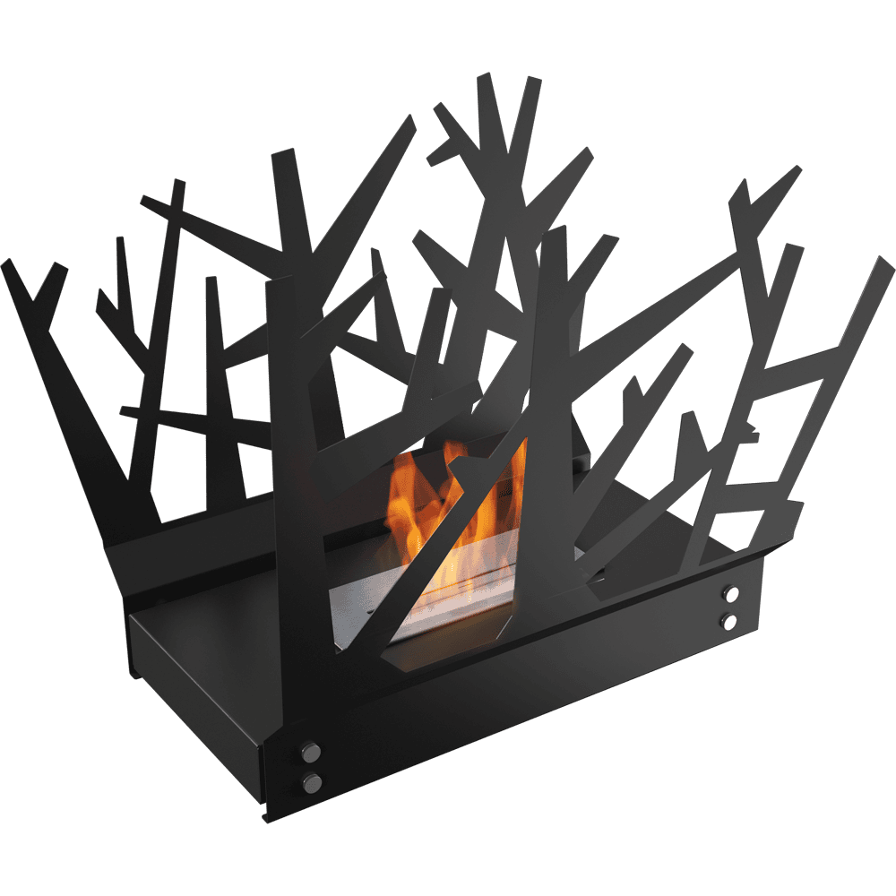 Ethanol Kamine Außen schwarzer Bioschrank HOTEL KRZAK