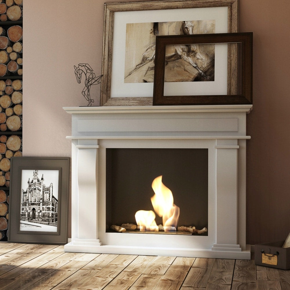 Portal Bioethanolkamin OCTOBER TÜV weiß