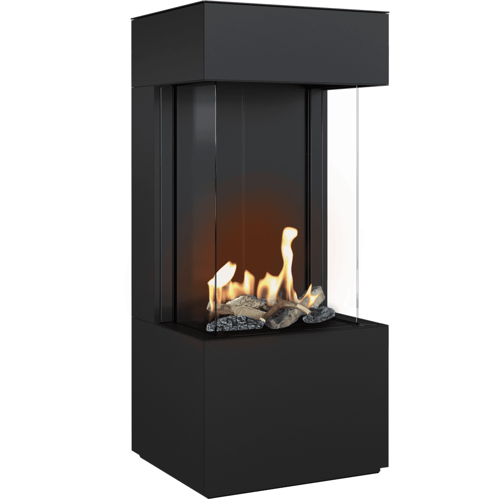 Gaskamin LEO 45/68 Propan - Butan 5 kW Ø 100/150