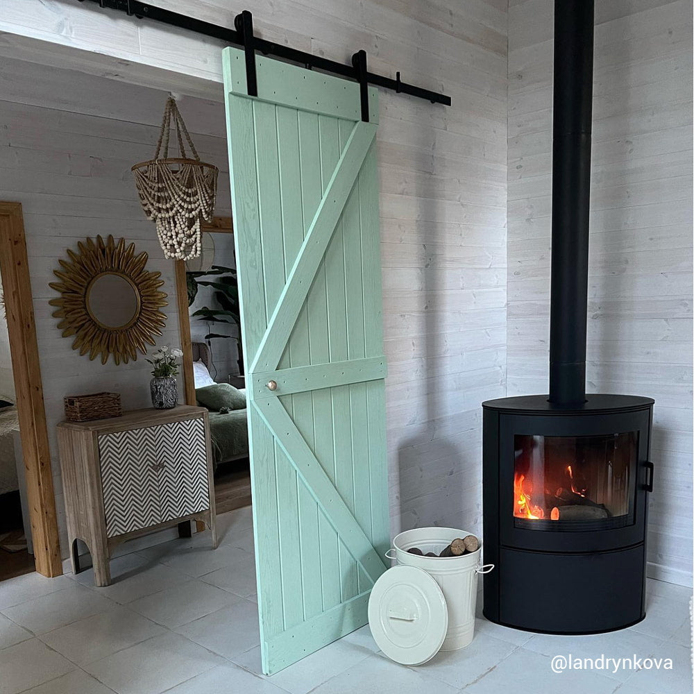 Kratki AB S/2 - Kaminofen aus stahl Ø 150 10 kW schwarz Verkleidung