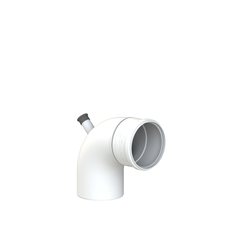 Bogen 87° mit Meßpunkt