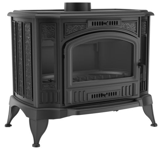 Gußeisen Kaminofen Wasserführender K9 Ø 150 10 kW