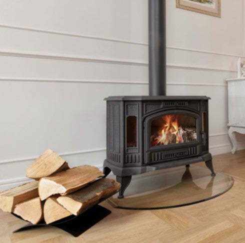 Gußeisen Kaminofen Wasserführender K9 Ø 150 10 kW