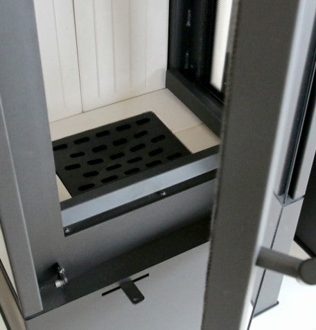 Kratki THOR VIEW - Kaminofen aus Stahl Ø 150 8 kW schwarz Verkleidung