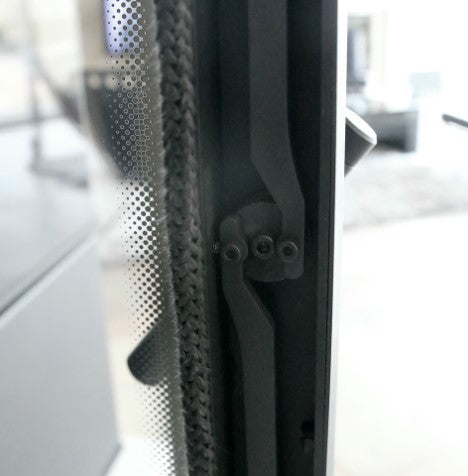 Kratki THOR VIEW - Kaminofen aus Stahl Ø 150 8 kW schwarz Verkleidung