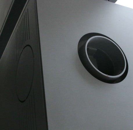 Kratki THOR VIEW - Kaminofen aus Stahl Ø 150 8 kW schwarz Verkleidung