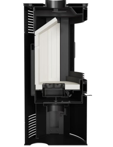 Kratki AB 2 - Kaminofen aus Stahl Ø 150 10 kW