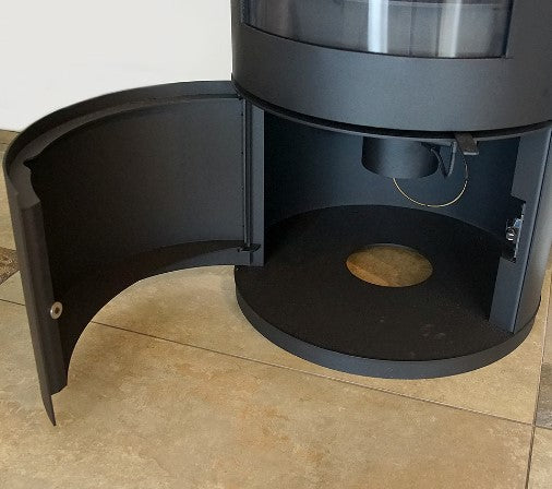 Kratki ANTARES - Kaminofen aus Stahl Ø 150 10 kW