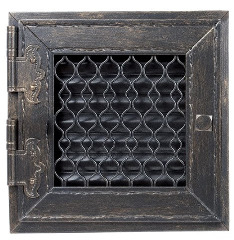 Lüftungsgitter Retro 17 Graphite