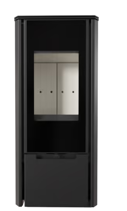 Kratki ENYO - Kaminofen aus Stahl Ø 150 8 kW