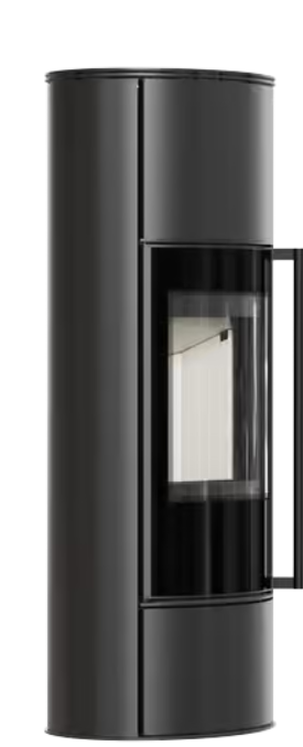 Kratki ERIK Hoch - Kaminofen aus Stahl Ø 150 5,5 kW