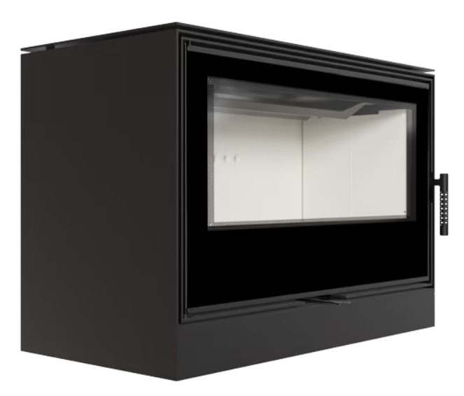 Kratki KARI 95 - Kaminofen aus Stahl Ø 180 14 kW