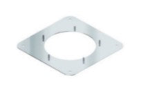 Quadratische Schraubplatte RSD-QP, Edelstahl