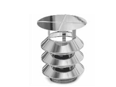 Lamellenhaube mit 3 lamellen